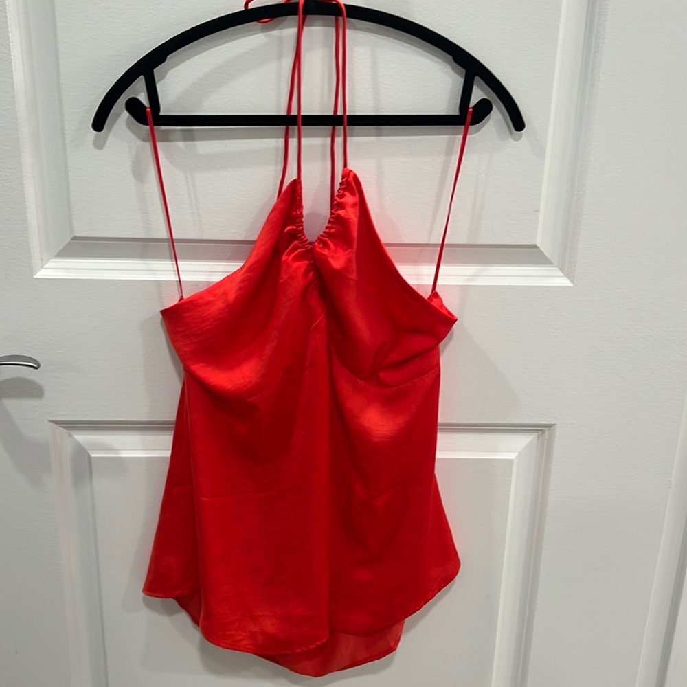 Coral halter